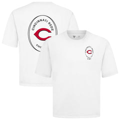 MLB Cincinnati Reds Levelwear Signet Oversized Luxe Signature Knit T-Shirt