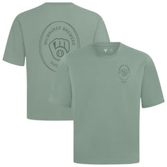 MLB Milwaukee Brewers Levelwear Signet Oversized Luxe Signature Knit T-Shirt