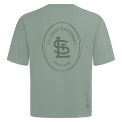 MLB St. Louis Cardinals Levelwear Signet Oversized Luxe Signature Knit T-Shirt