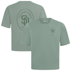 MLB San Diego Padres Levelwear Signet Oversized Luxe Signature Knit T-Shirt