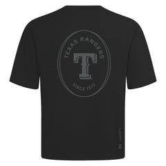 MLB Texas Rangers Levelwear Signet Oversized Luxe Signature Knit T-Shirt