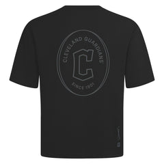MLB Cleveland Guardians Levelwear Signet Oversized Luxe Signature Knit T-Shirt