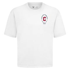 MLB Cleveland Guardians Levelwear Signet Oversized Luxe Signature Knit T-Shirt