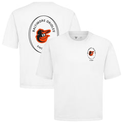 MLB Baltimore Orioles Levelwear Signet Oversized Luxe Signature Knit T-Shirt