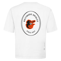 MLB Baltimore Orioles Levelwear Signet Oversized Luxe Signature Knit T-Shirt