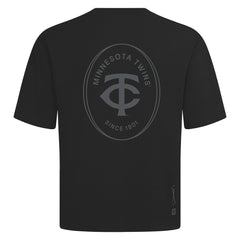 MLB Minnesota Twins Levelwear Register Oversized Luxe Signature Knit T-Shirt