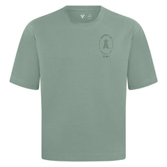 MLB Los Angeles Angels Levelwear Register Oversized Luxe Signature Knit T-Shirt