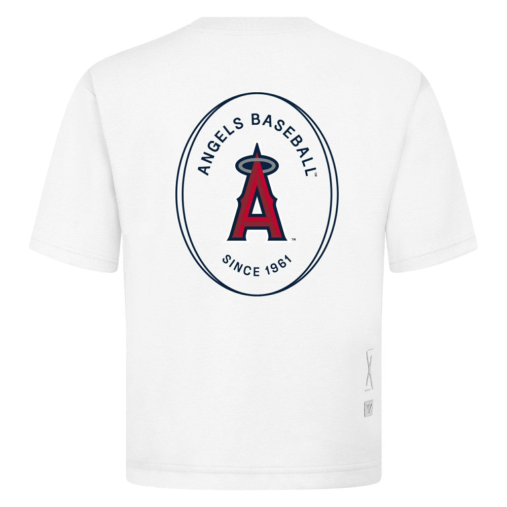 MLB Los Angeles Angels Levelwear Register Oversized Luxe Signature Knit T-Shirt