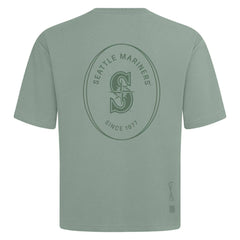 MLB Seattle Mariners Levelwear Register Oversized Luxe Signature Knit T-Shirt