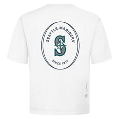 MLB Seattle Mariners Levelwear Register Oversized Luxe Signature Knit T-Shirt