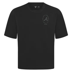MLB Atlanta Braves Levelwear Register Oversized Luxe Signature Knit T-Shirt
