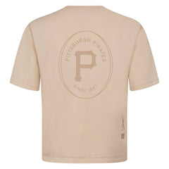 MLB Pittsburgh Pirates Levelwear Register Oversized Luxe Signature Knit T-Shirt
