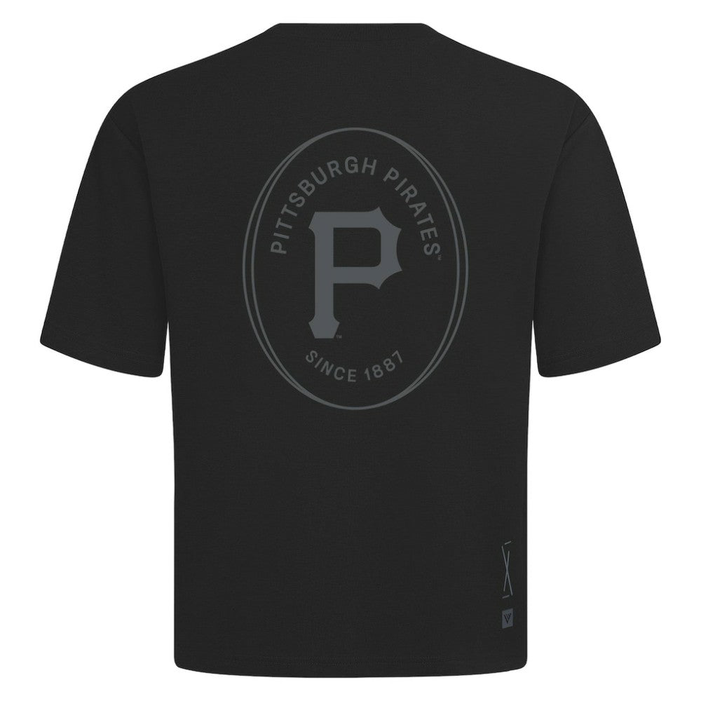 MLB Pittsburgh Pirates Levelwear Register Oversized Luxe Signature Knit T-Shirt