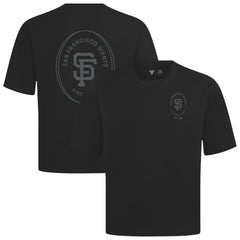 MLB San Francisco Giants Levelwear Register Oversized Luxe Signature Knit T-Shirt