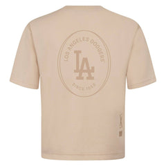MLB Los Angeles Dodgers Levelwear Register Oversized Luxe Signature Knit T-Shirt