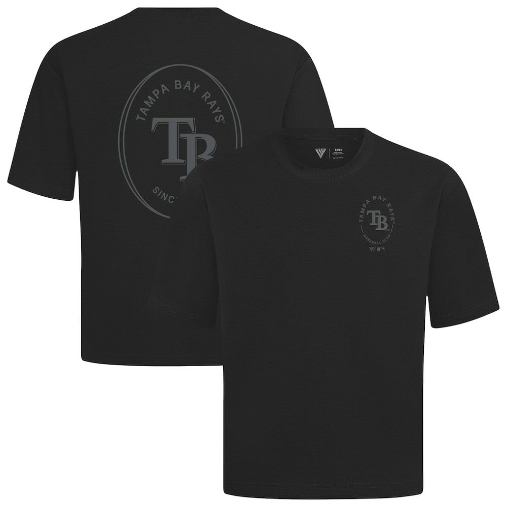 MLB Tampa Bay Rays Levelwear Register Oversized Luxe Signature Knit T-Shirt