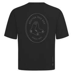 MLB Boston Red Sox Levelwear Register Oversized Luxe Signature Knit T-Shirt