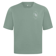MLB Tampa Bay Rays Levelwear Register Oversized Luxe Signature Knit T-Shirt