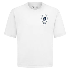 MLB Detroit Tigers Levelwear Register Oversized Luxe Signature Knit T-Shirt