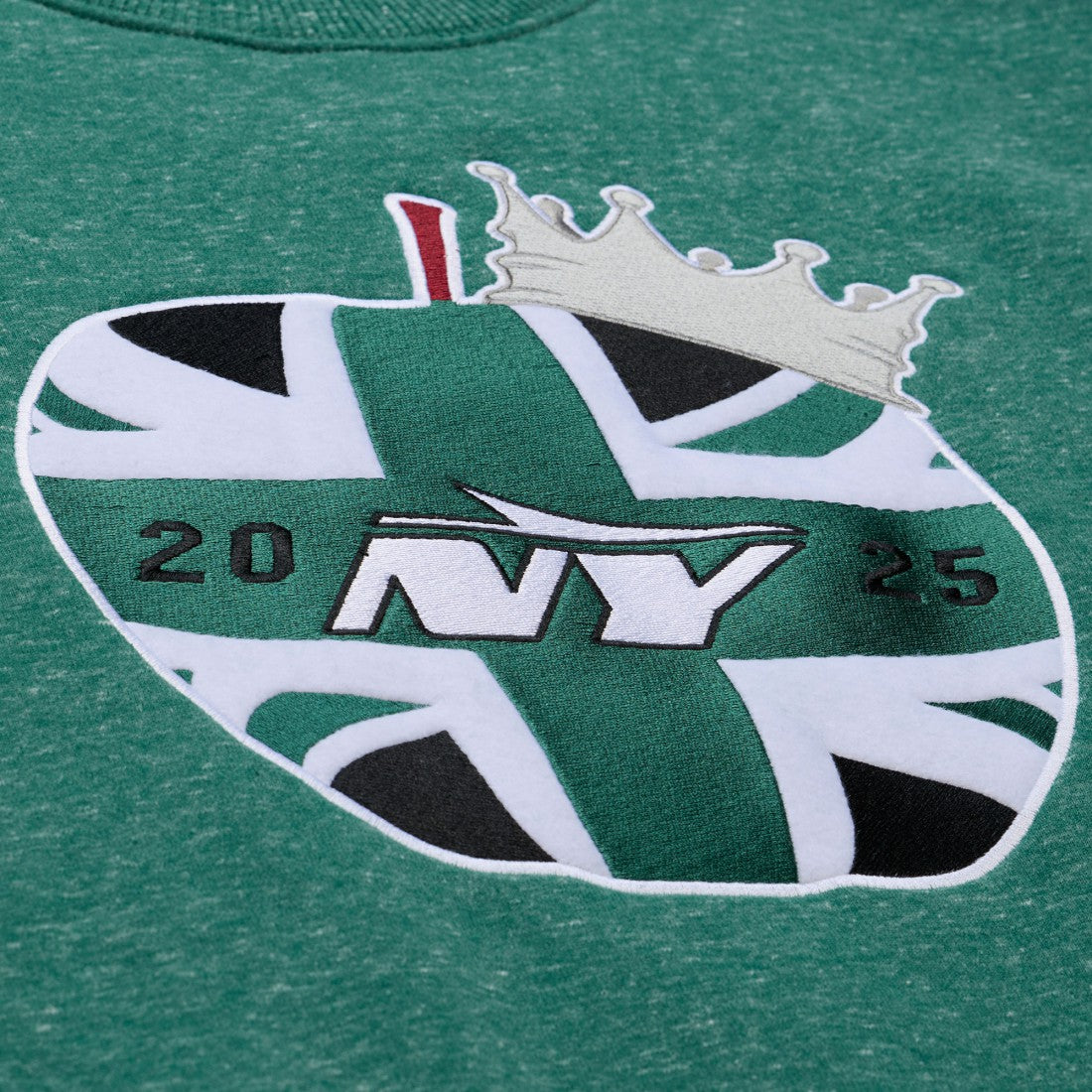 Jets In London Throw It Back Fleece Sweatshirt - New York Jets