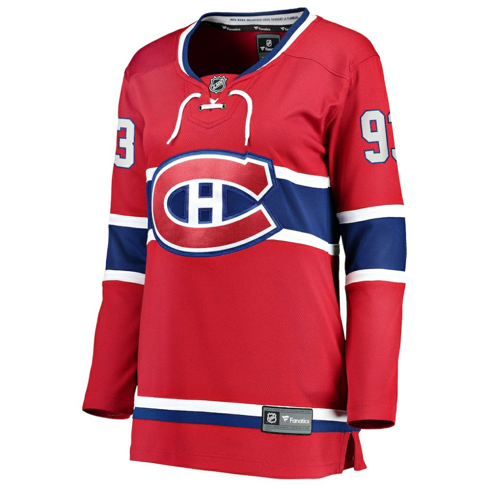 NHL Red Ivan Demidov Montreal Canadiens Fanatics Women's Home Breakaway Player Jersey