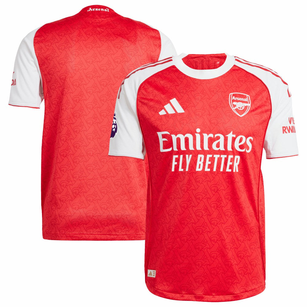Arsenal 2025/26 Home Jersey - Adidas Red