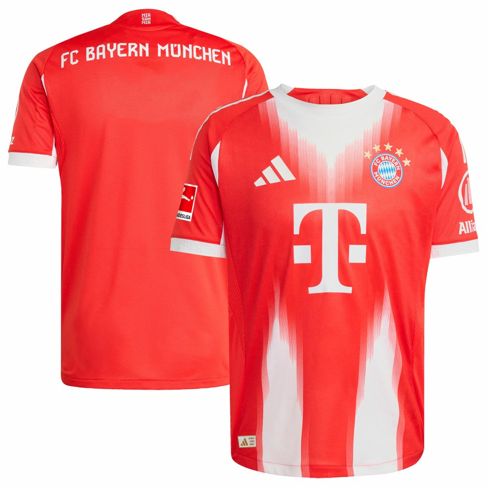 Bayern Munich 2025/26 Home Jersey - Adidas Red