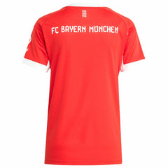 Bayern Munich Women's 2025/26 Home Replica Jersey - Adidas Red