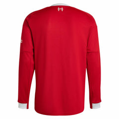 Liverpool 2025/26 Home Replica Long Sleeve Jersey - Adidas Red