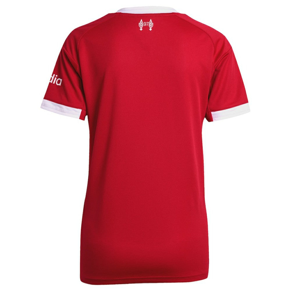 Liverpool Women's 2025/26 Home Replica Jersey - Adidas Red