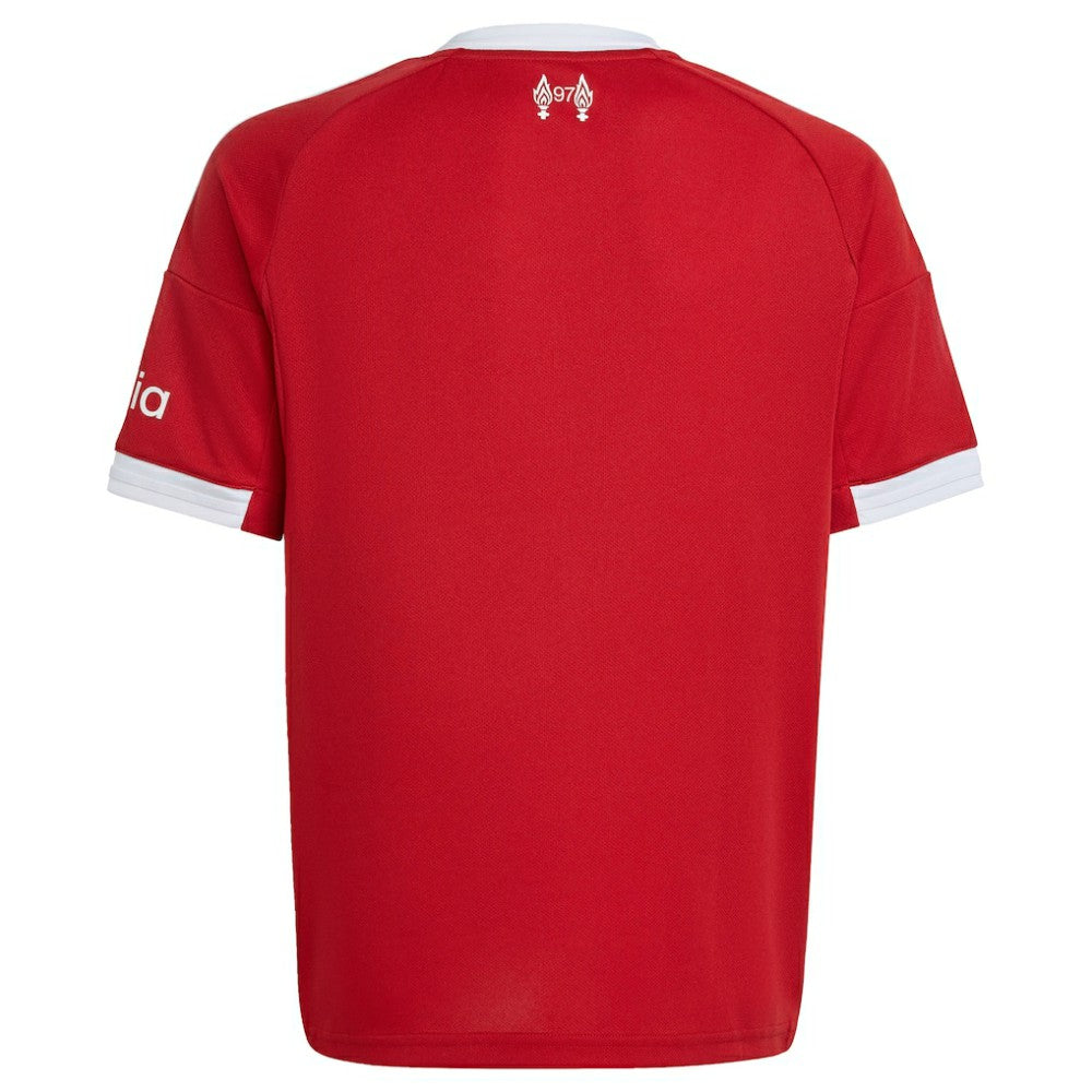 Liverpool Youth 2025/26 Home Replica Jersey - Adidas Red
