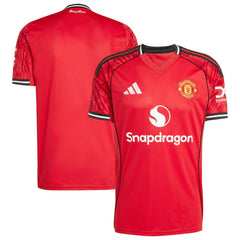 Manchester United Home 2025/26 Replica Jersey - Adidas Red
