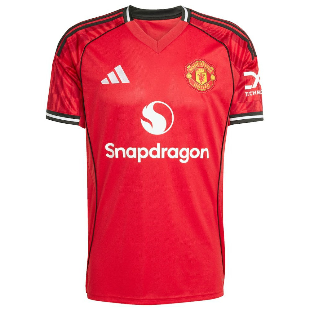 Manchester United Home 2025/26 Replica Jersey - Adidas Red