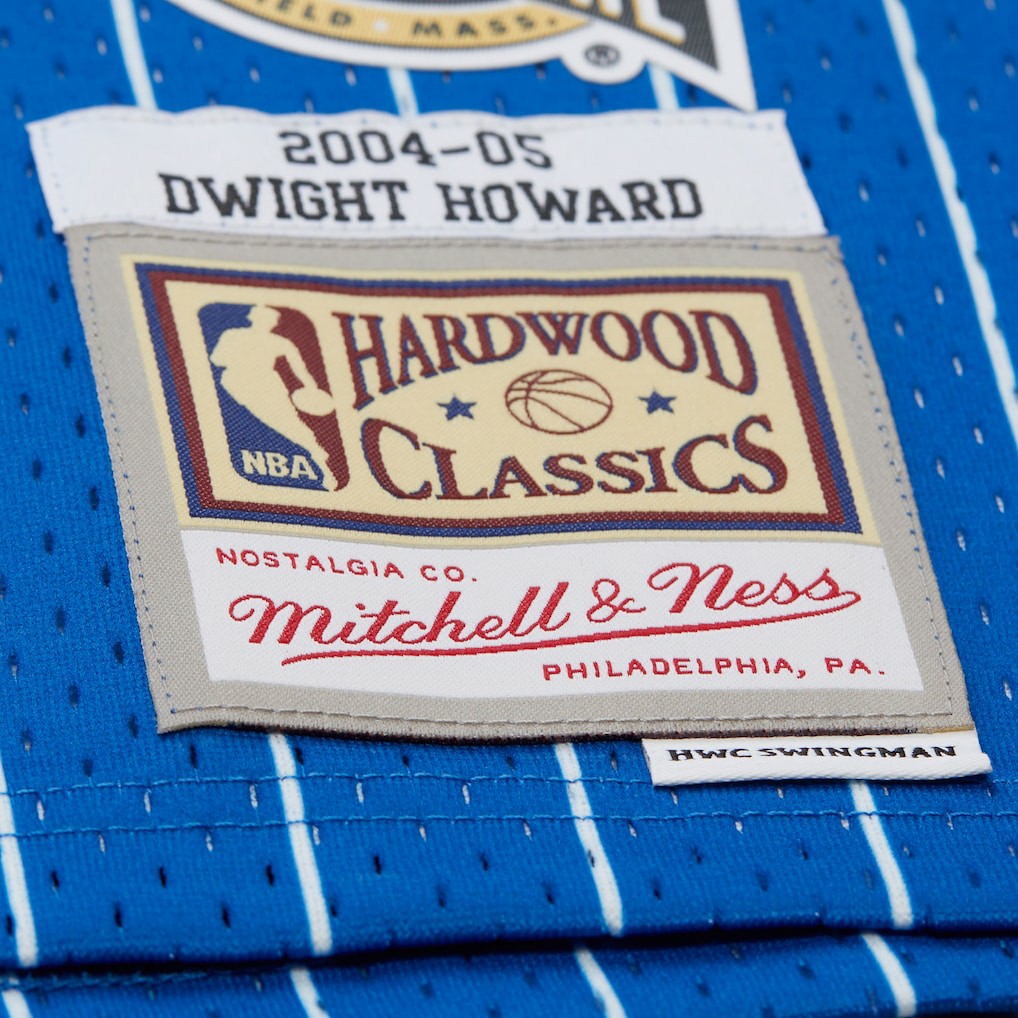 NBA Dwight Howard Orlando Magic 2004/05 Hardwood Classics Hall of Fame Swingman Jersey