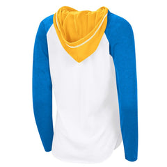 NHL White St. Louis Blues G-III 4Her by Carl Banks Women's MVP Hooded Long-Sleeve T-Shirt