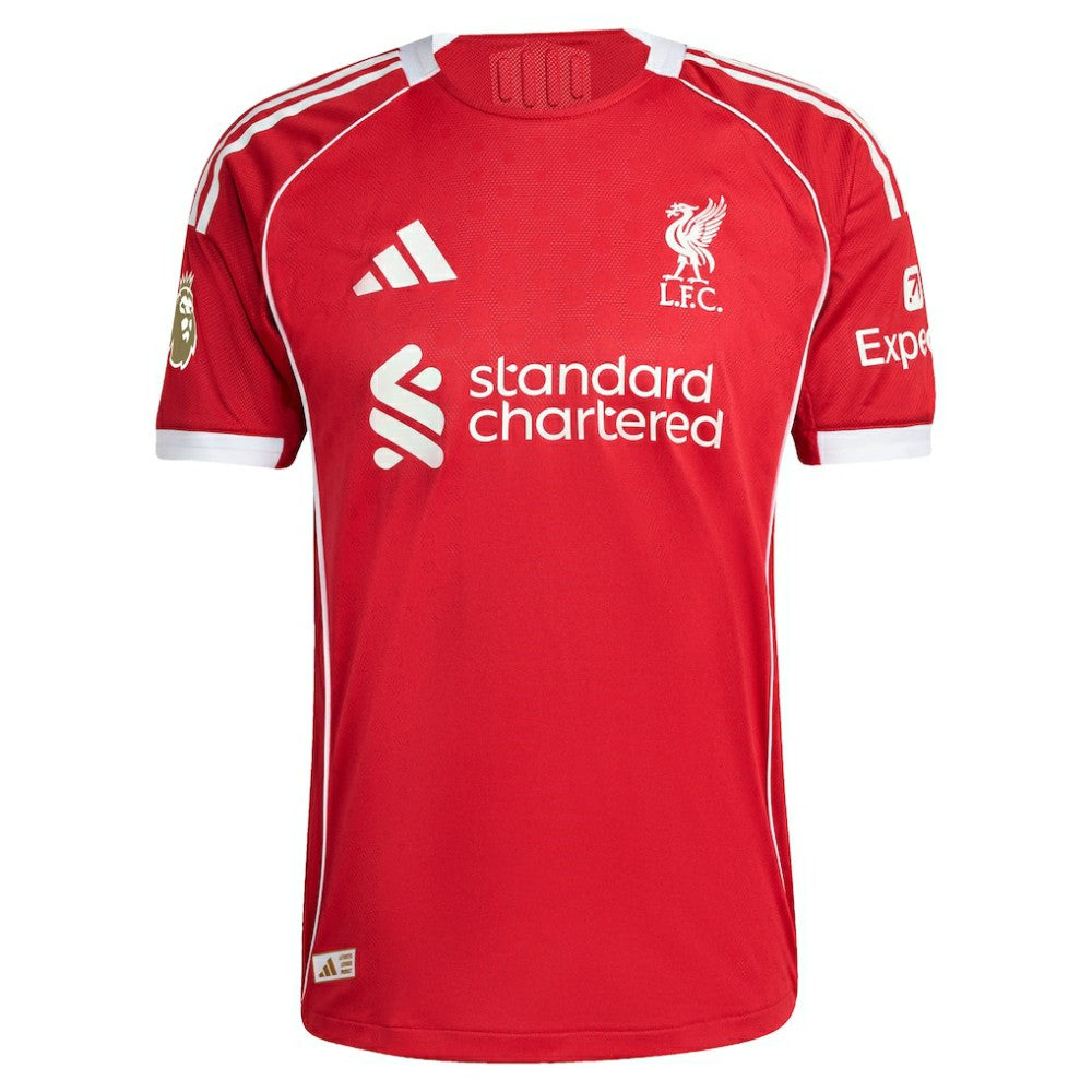 Liverpool 2025/26 Home Custom Jersey - Adidas Red