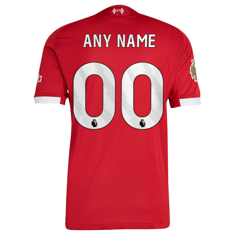 Liverpool 2025/26 Home Custom Jersey - Adidas Red