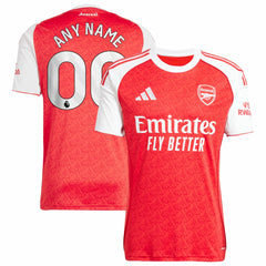 Arsenal 2025/26 Home Replica Custom Jersey - Adidas Red