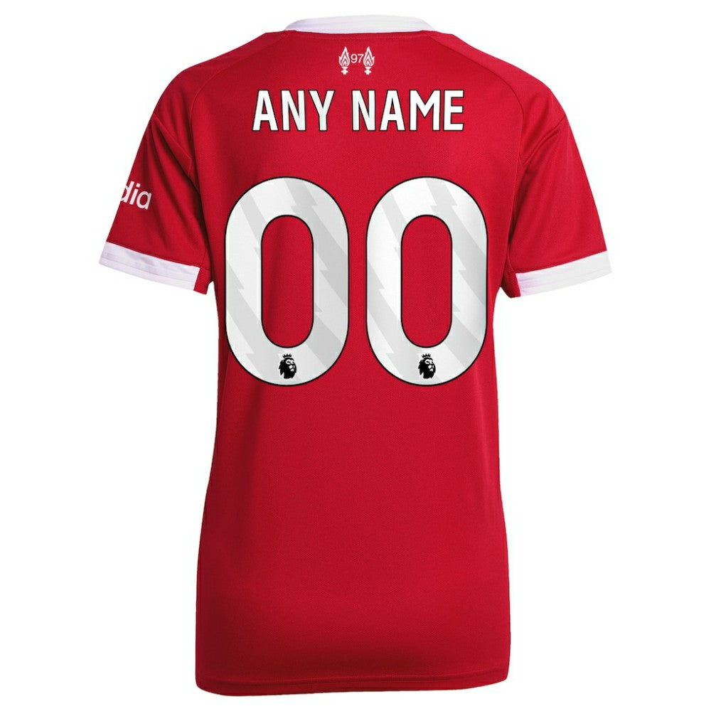 Liverpool Women's 2025/26 Home Custom Replica Jersey - Adidas Red