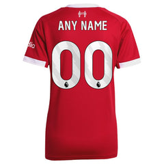Liverpool Women's 2025/26 Home Custom Replica Jersey - Adidas Red
