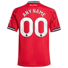 Manchester United Youth Home 2025/26 Custom Replica Jersey - Adidas Red