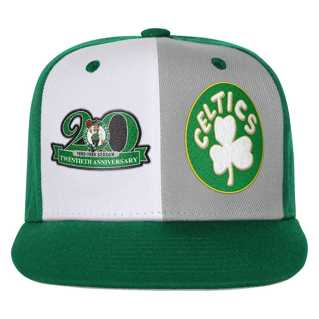 NBA Boston Celtics Youth Anniversary Duo Front Snapback Hat
