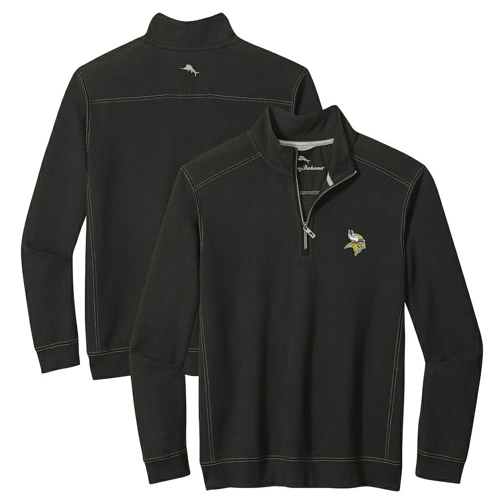 Big & Tall Montego Bay Half-Zip Pullover - Minnesota Vikings