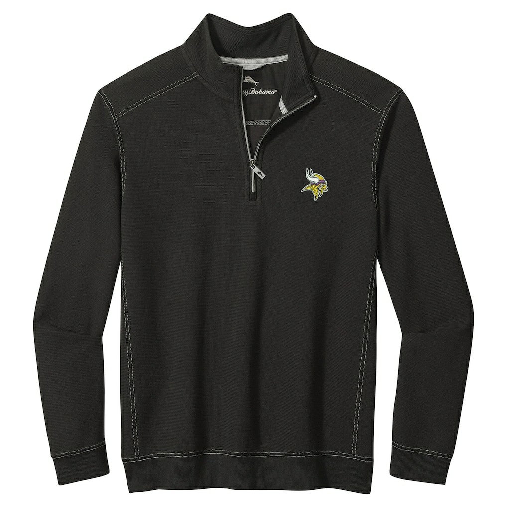 Big & Tall Montego Bay Half-Zip Pullover - Minnesota Vikings