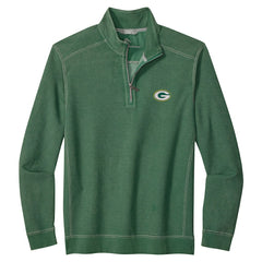 Big & Tall Montego Bay Half-Zip Pullover - Green Bay Packers