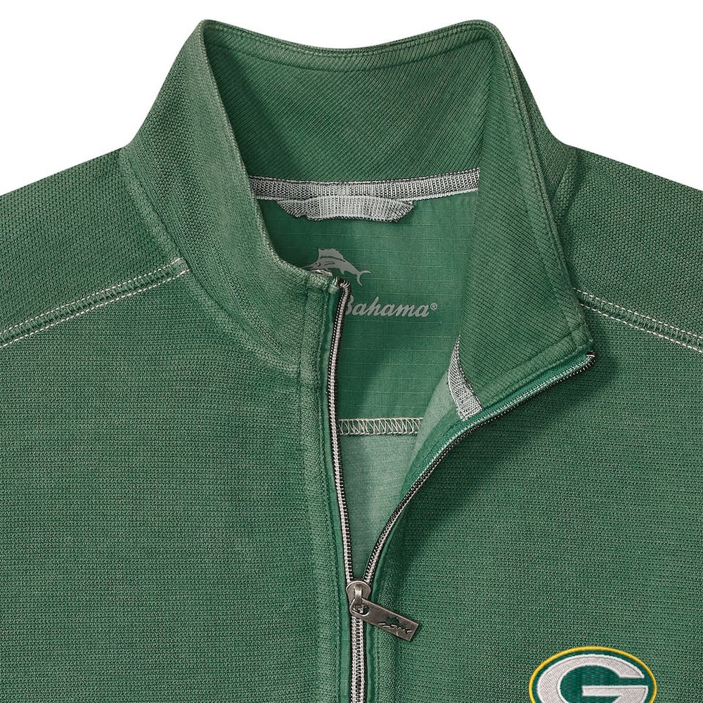 Big & Tall Montego Bay Half-Zip Pullover - Green Bay Packers