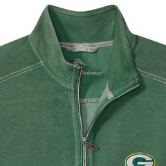 Big & Tall Montego Bay Half-Zip Pullover - Green Bay Packers