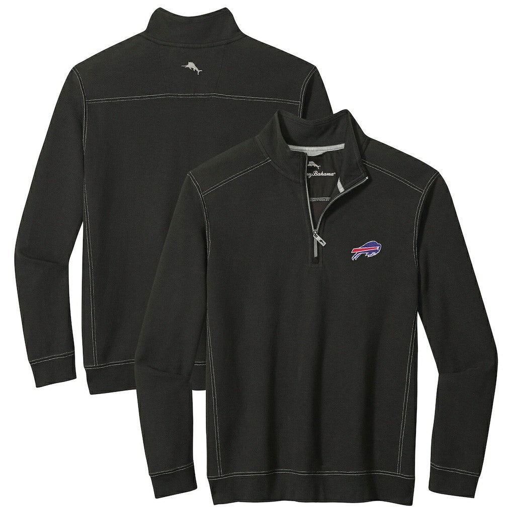 Big & Tall Montego Bay Half-Zip Pullover - Buffalo Bills