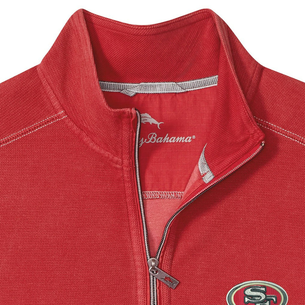 Big & Tall Montego Bay Half-Zip Pullover - San Francisco 49ers
