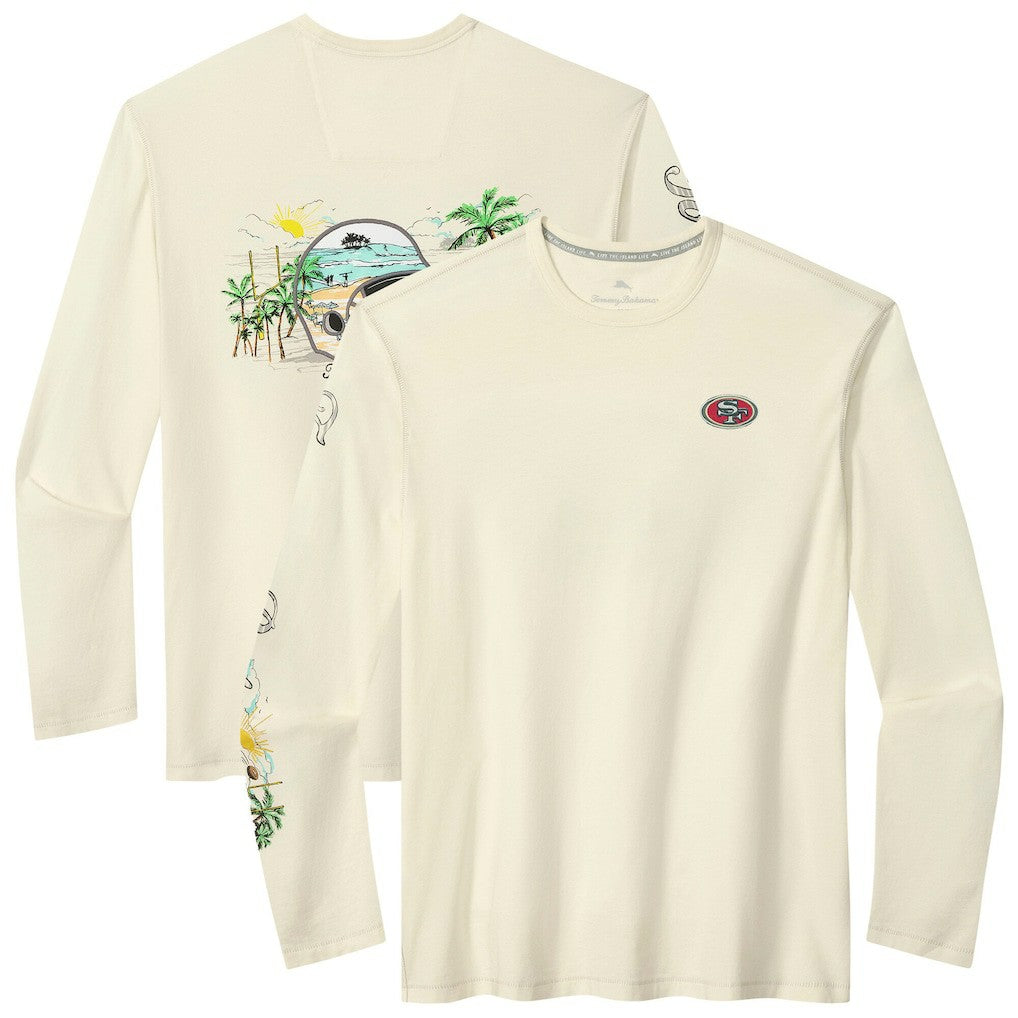 Oasis Endzone Lux Long Sleeve T-Shirt - San Francisco 49ers